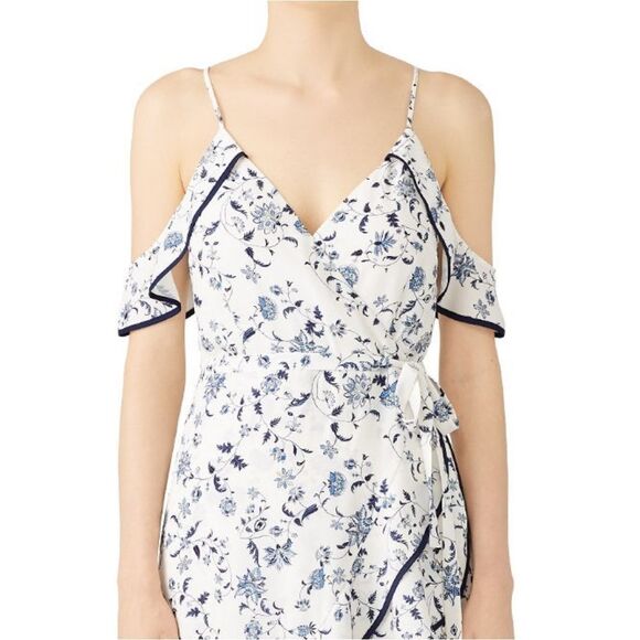 Greylin Emma Ruffled Wrap Dress EUC - Picture 8 of 9